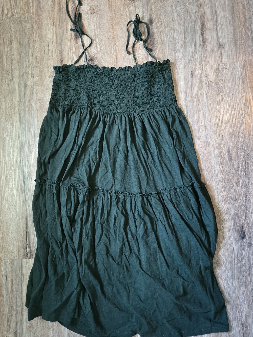 American Eagle XL Dark Green Dress/Maxi Skirt
